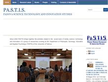 Tablet Screenshot of pastis-research.eu